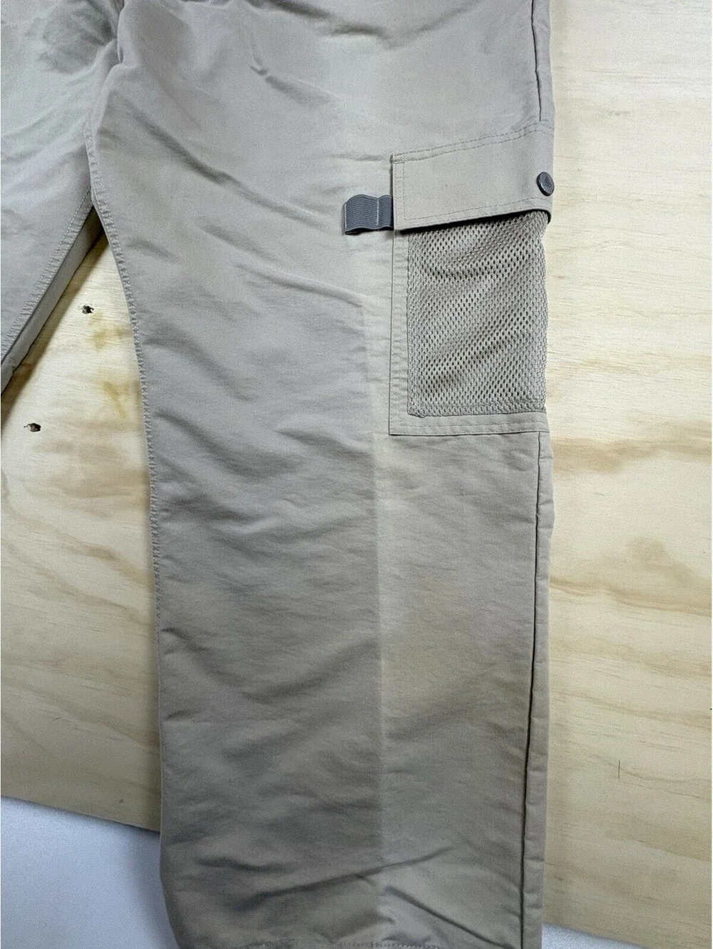 Vintage Levis Silvertab Pants Mens 42x30 Brown Khaki Cargo Baggy Wide Skater Y2K
